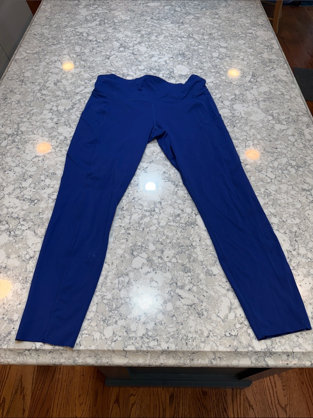 lululemon athletica Royal Blue fast and free high rise Leggings size 8